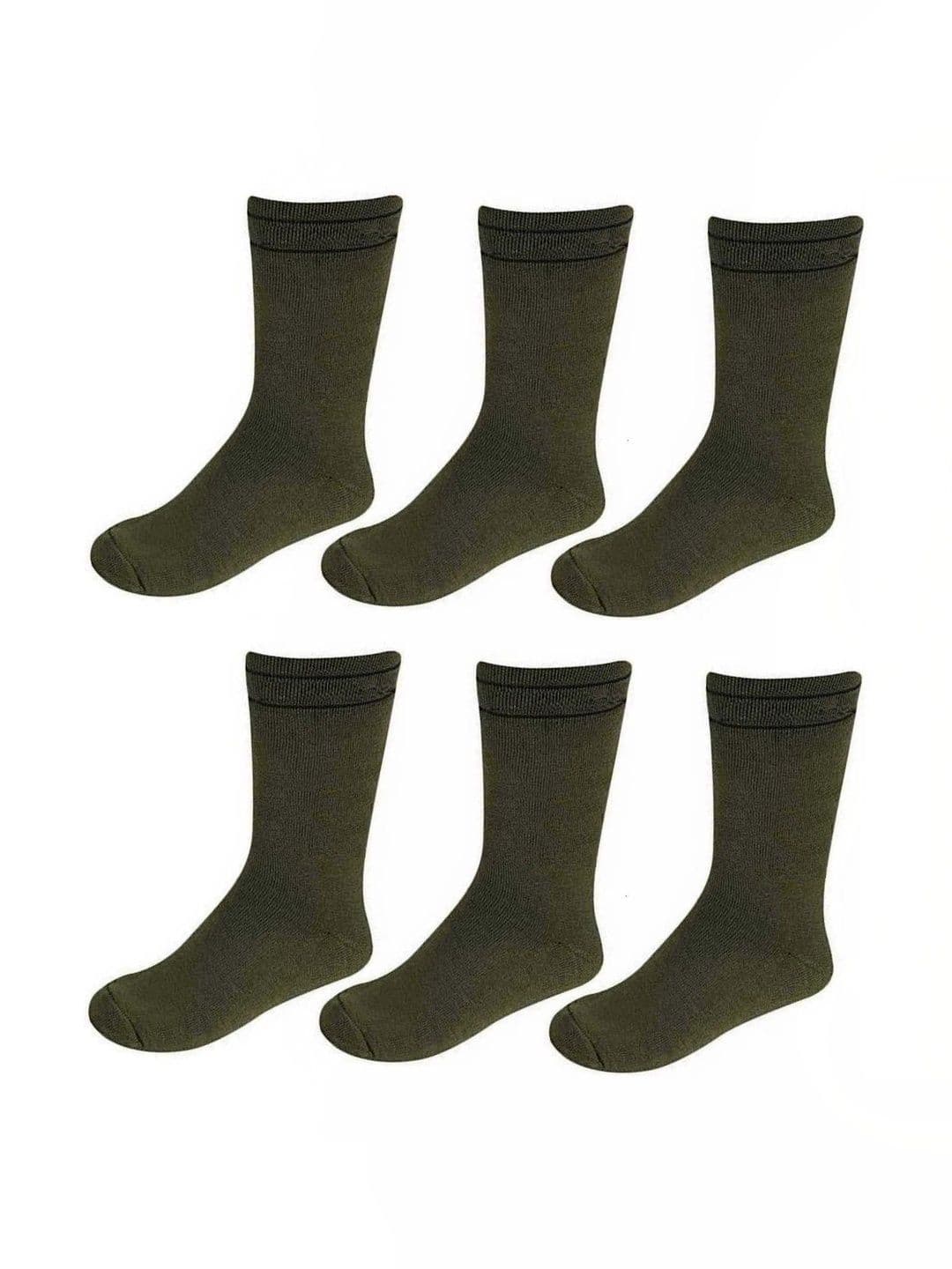 akeet trend Men Pack of 6 Cotton Assorted Calf Length Socks - view 1