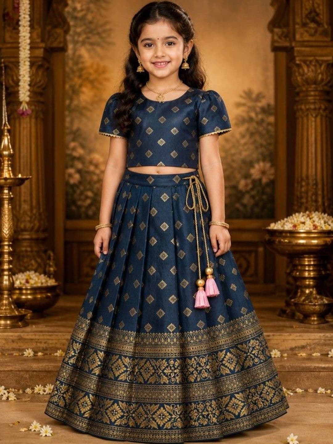 Xepon Girls Ready to Wear Lehenga & - view 1