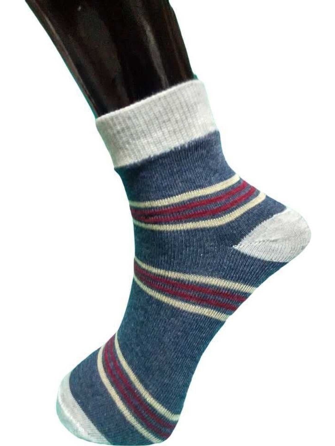 akeet trend Men Cotton Assorted Striped Ankle Length Socks - view 1