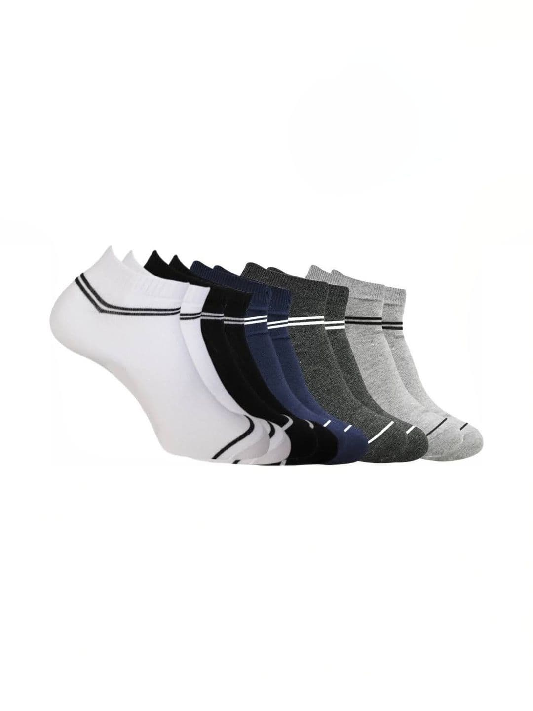 akeet trend Men Pack of 5 Cotton Assorted Patterned Ankle Length Socks - view 1