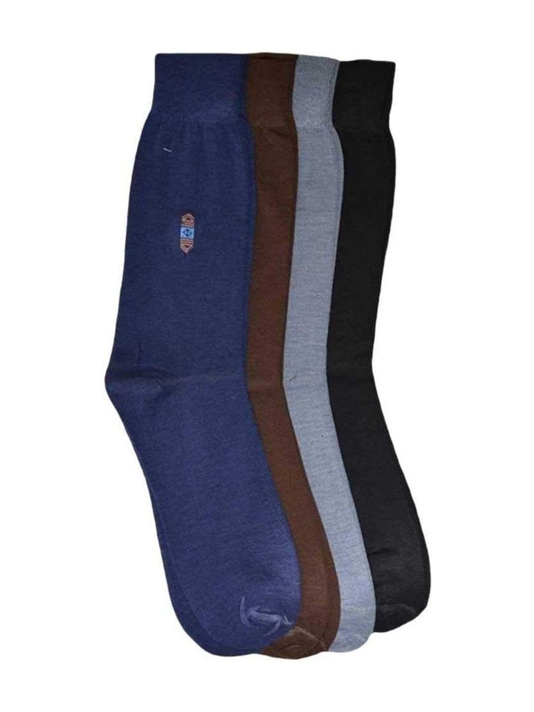 akeet trend Men Pack of 4 Cotton Assorted Calf Length Socks - view 1