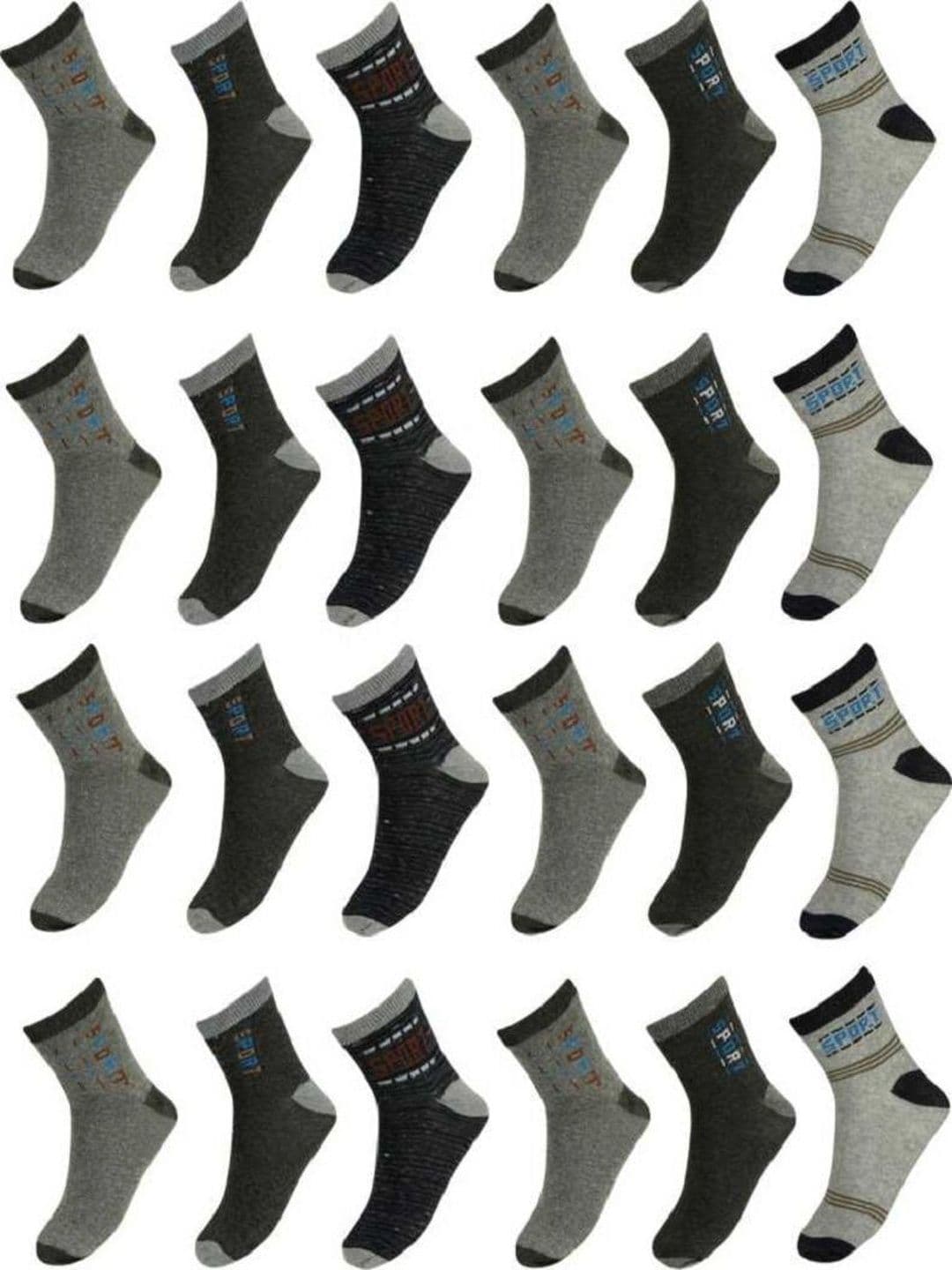 akeet trend Men Cotton Assorted Patterned Ankle Length Socks - view 1