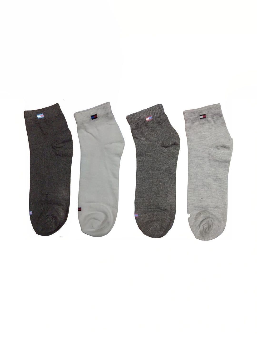 Akeeta Men Pack of 4 Cotton Assorted Ankle Length Socks - view 1