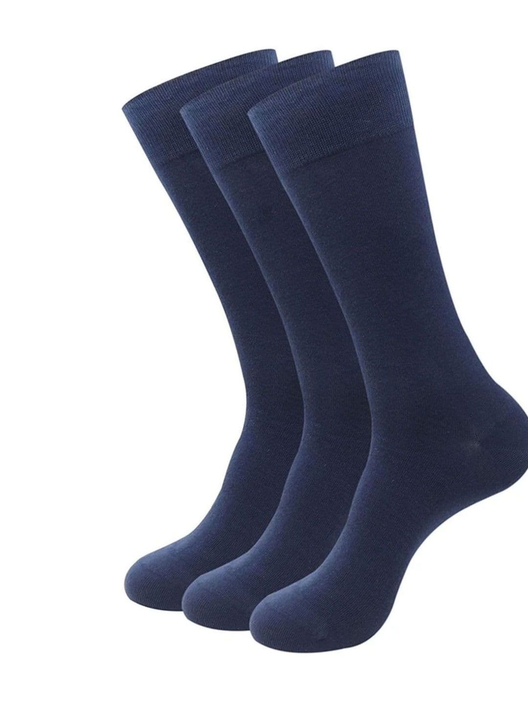 Akeeta Men Pack of 3 Cotton Assorted Calf Length Socks - view 1