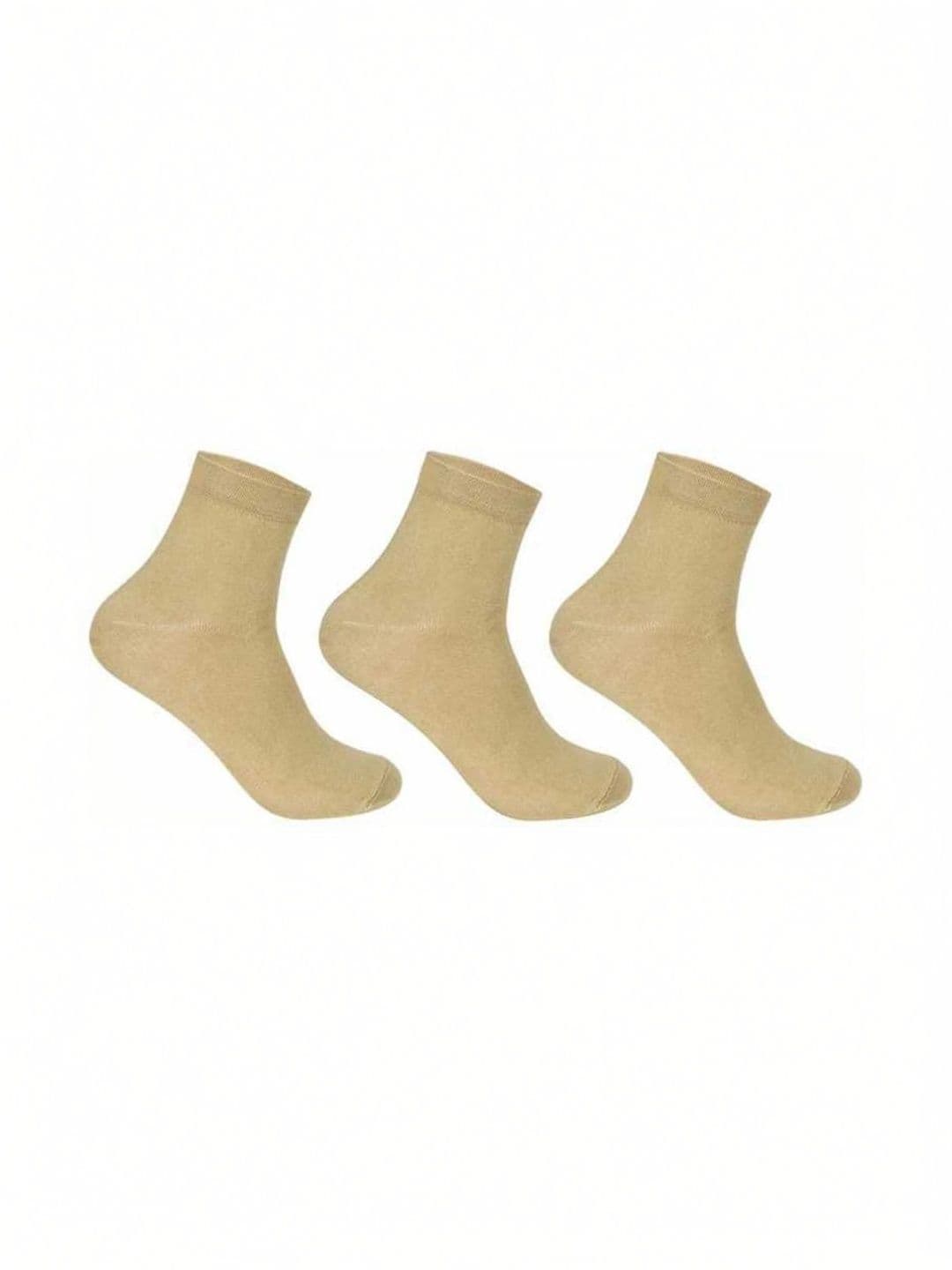 Akeeta Men Pack of 3 Cotton Assorted Ankle Length Socks - view 1