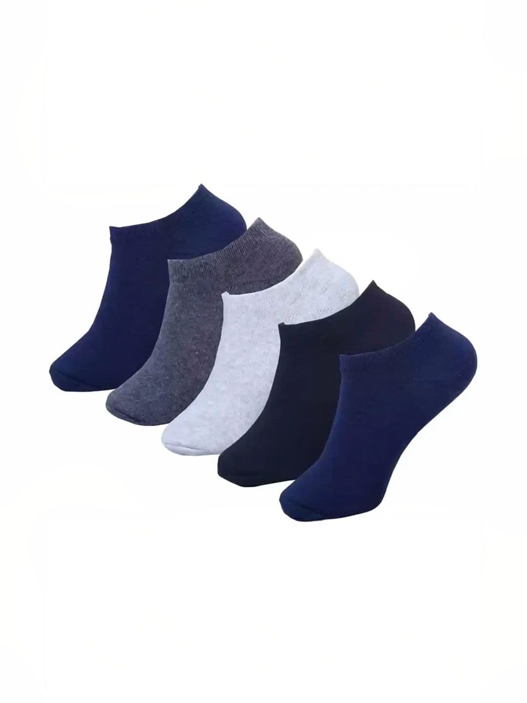 akeet trend Men Pack of 5 Cotton Assorted Shoe Liners Socks - view 1