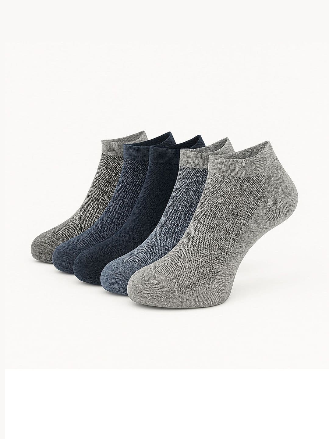 akeet trend Men Pack of 5 Cotton Assorted Patterned Ankle Length Socks - view 1