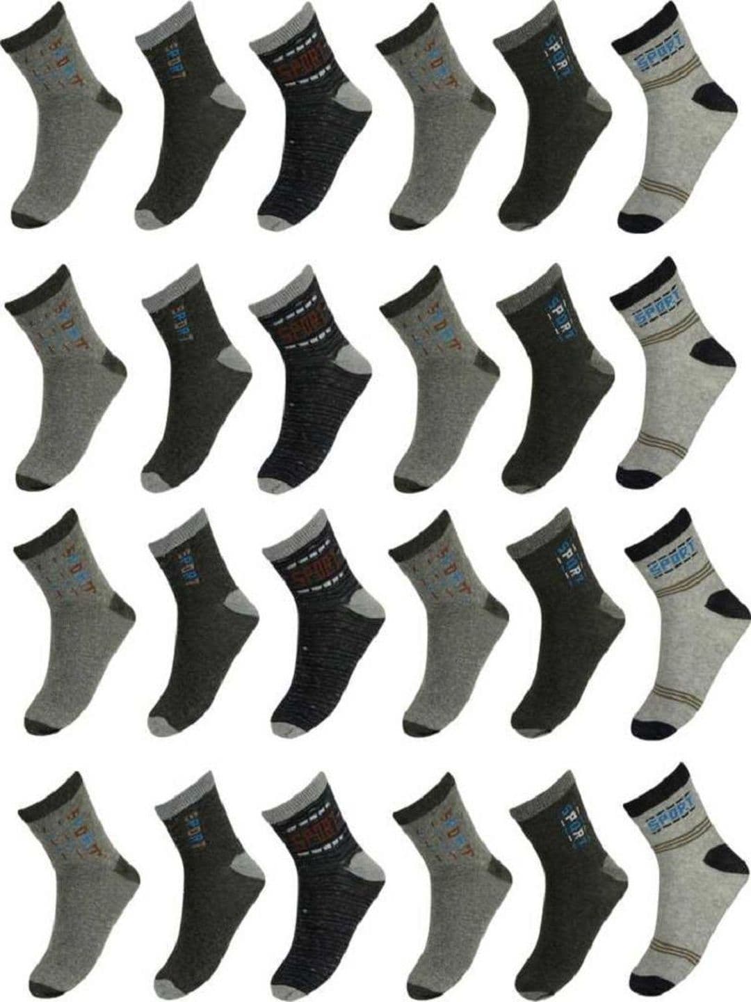 akeet trend Men Cotton Assorted Patterned Ankle Length Socks - view 1