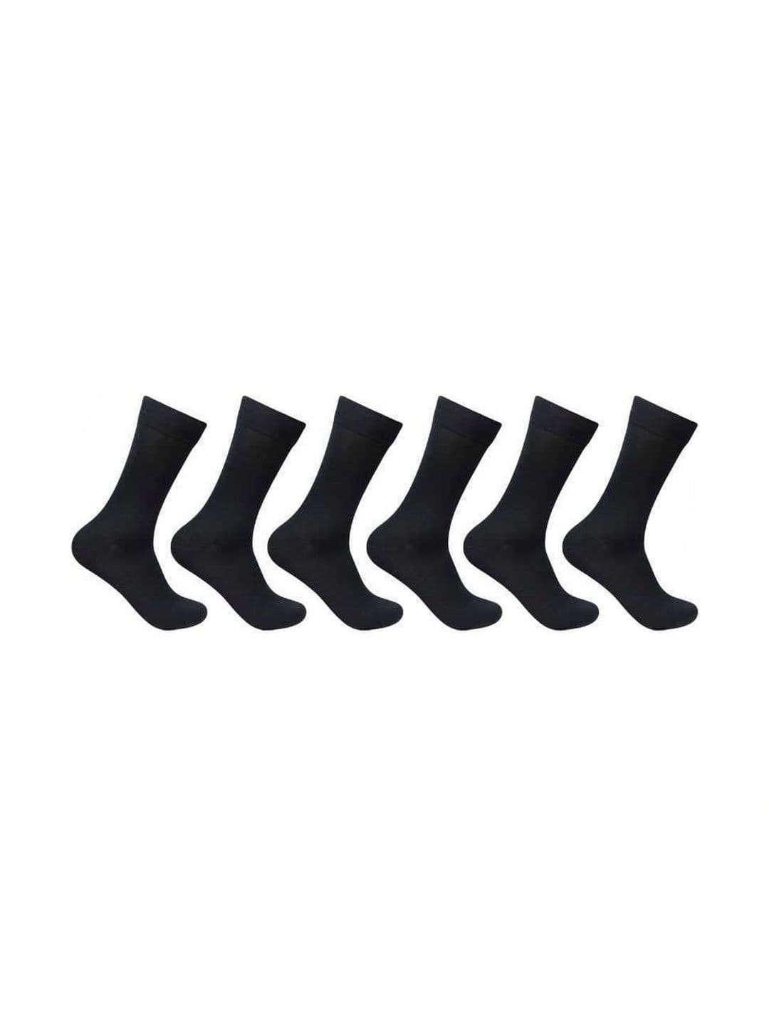 Akeeta Men Pack of 6 Cotton Assorted Calf Length Socks - view 1
