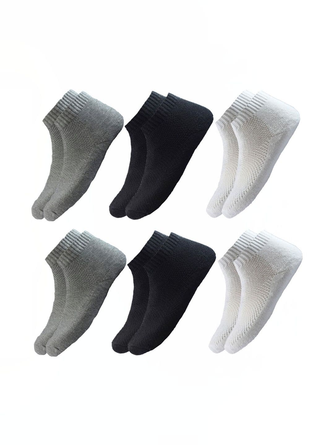 akeet trend Men Pack of 10 Cotton Assorted Shoe Liners Socks - view 1
