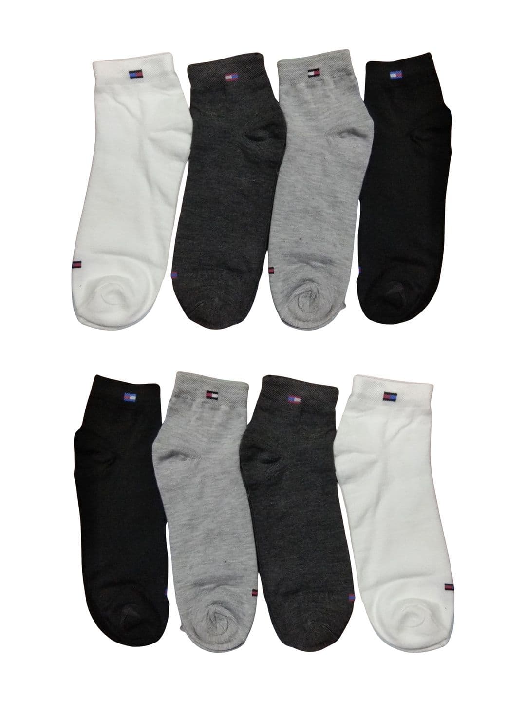 Akeeta Men Pack of 8 Cotton Assorted Ankle Length Socks - view 1