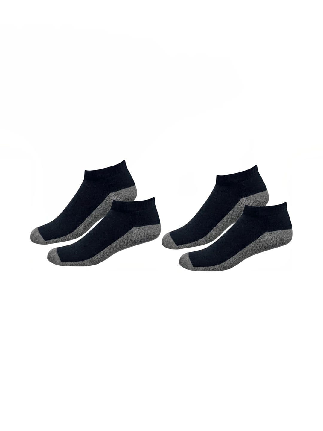 Akeeta Men Pack of 2 Cotton Assorted Colourblocked Ankle Length Socks - view 1