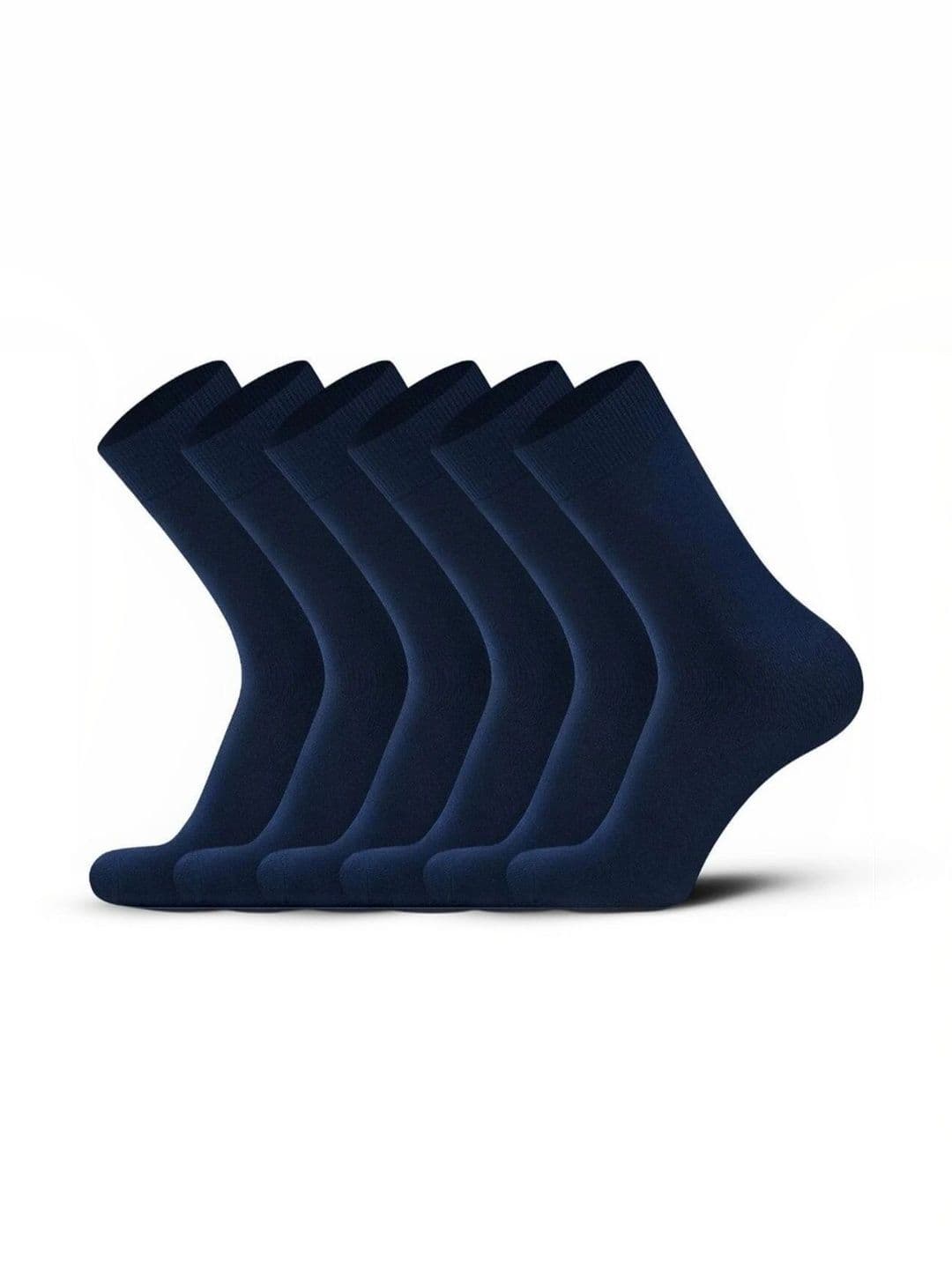 Akeeta Men Pack of 6 Cotton Assorted Calf Length Socks - view 1