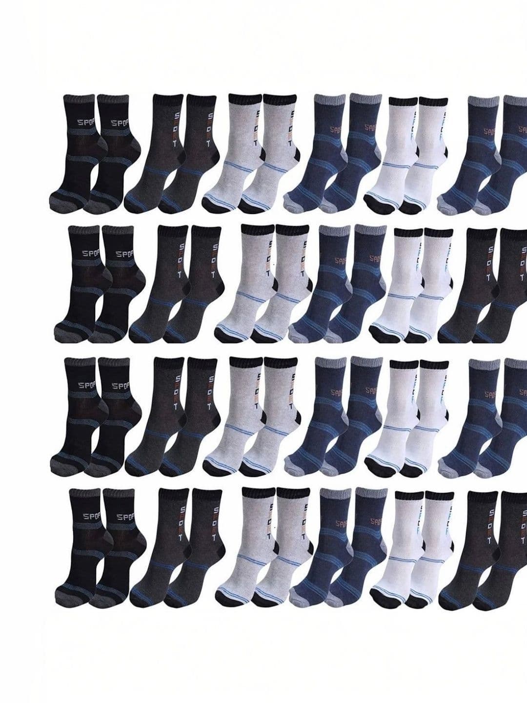 akeet trend Men Cotton Assorted Patterned Calf Length Socks - view 1