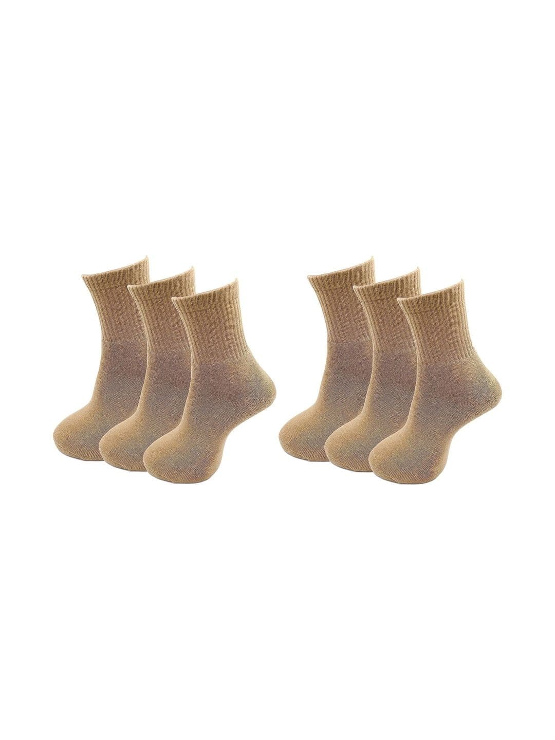 Akeeta Men Pack of 6 Cotton Assorted Above Ankle Socks - view 1