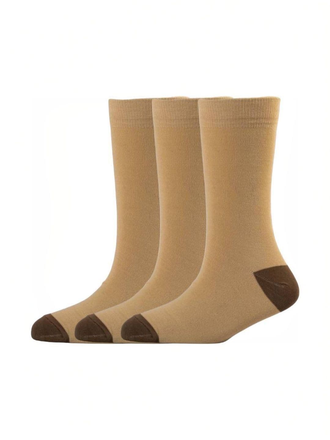 Akeeta Men Pack of 3 Cotton Assorted Calf Length Socks - view 1