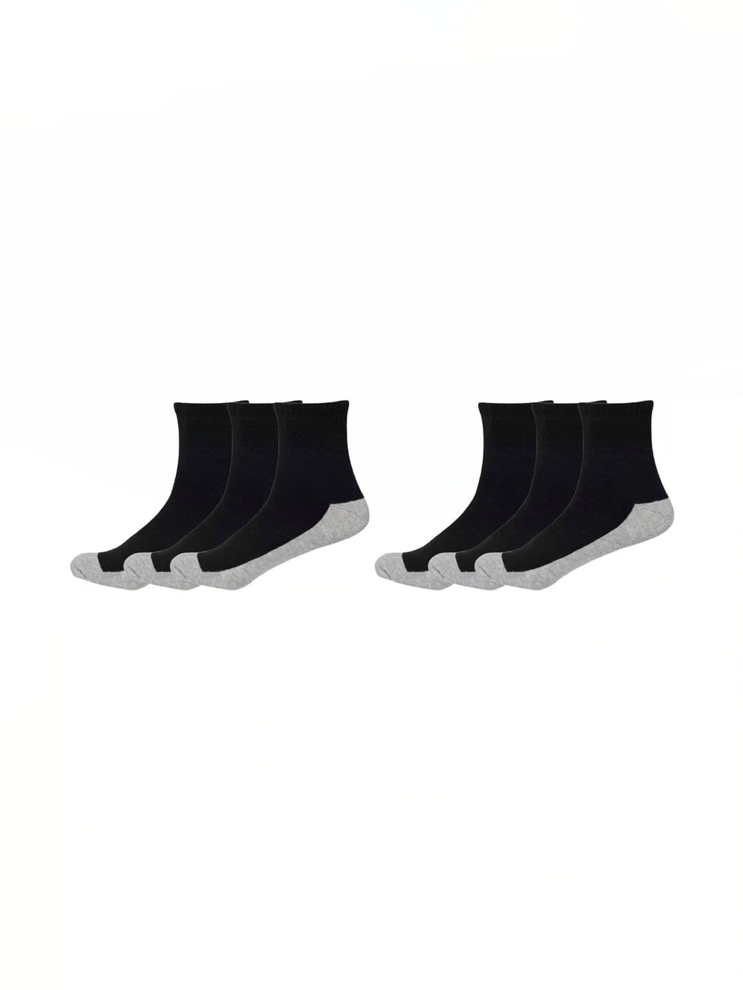 akeet trend Men Pack of 6 Cotton Assorted Colourblocked Ankle Length Socks - view 1