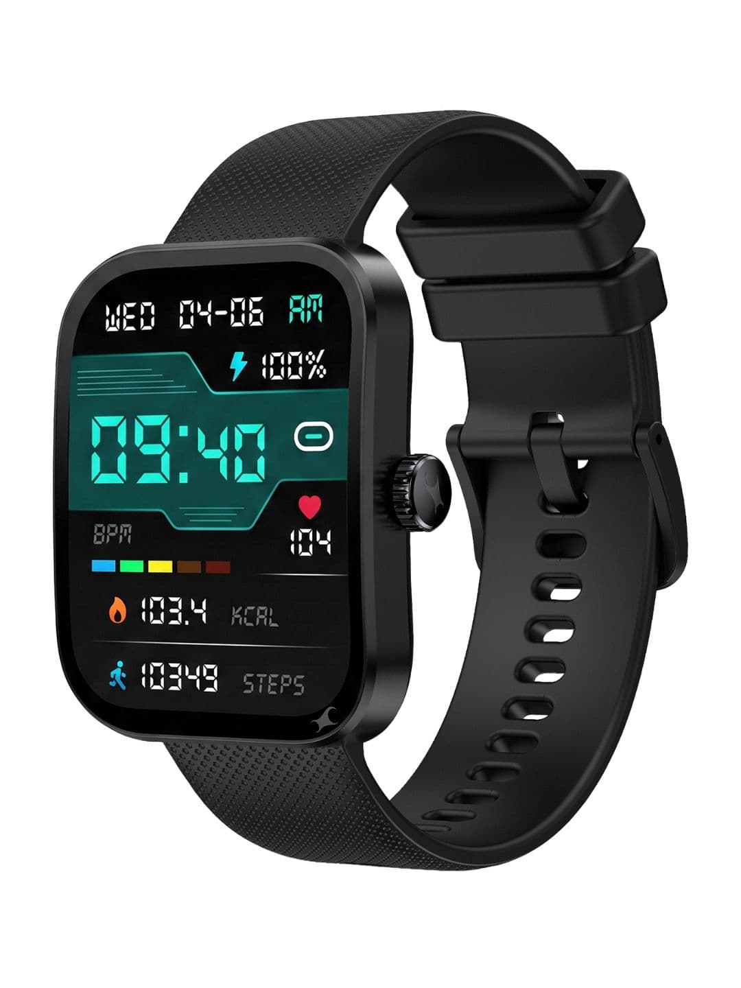 Fastrack Revoltt FS3 with 2.01 TFT Display, Rotary Crown, IP68 Smartwatch