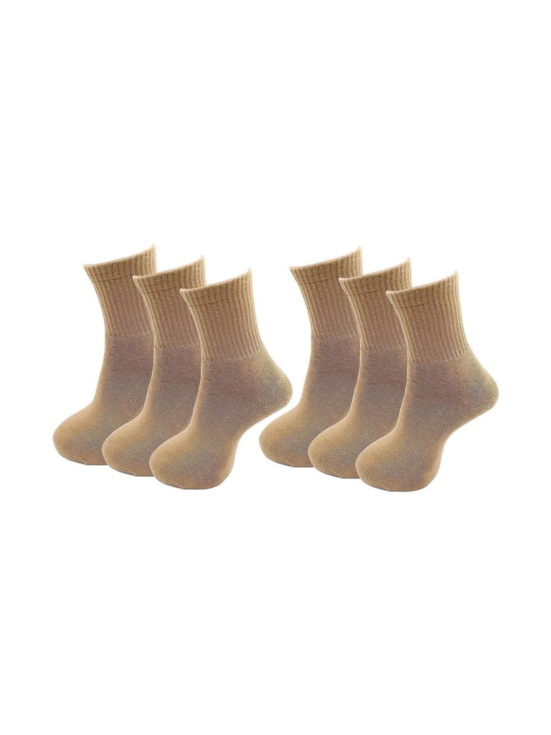 Akeeta Men Pack of 6 Cotton Assorted Ankle Length Socks - view 1