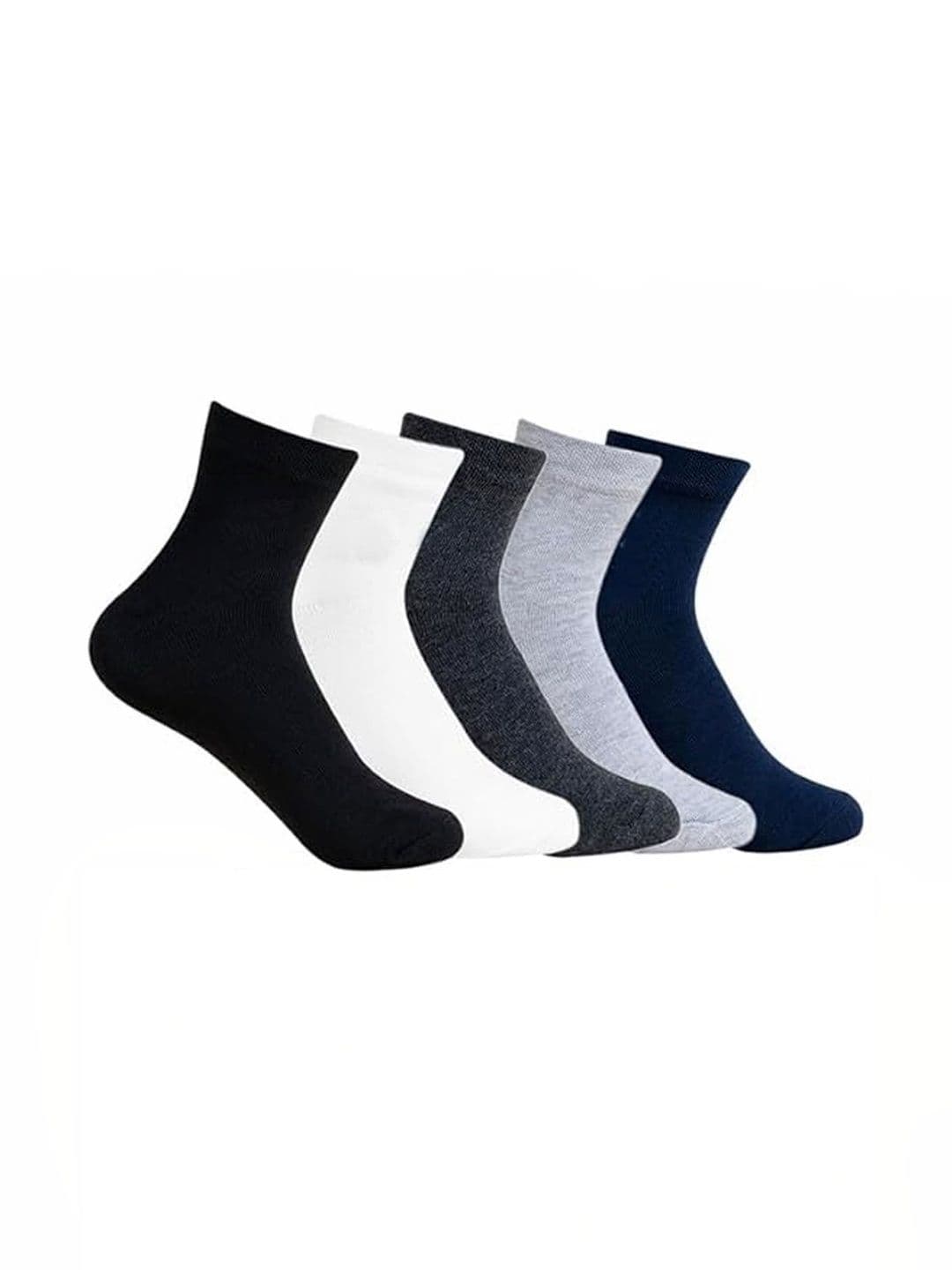 akeet trend Men Pack of 5 Cotton Assorted Ankle Length Socks - view 1