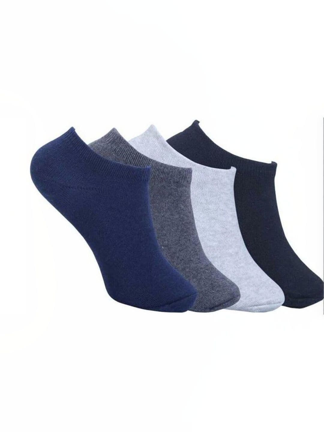 akeet trend Men Pack of 4 Cotton Assorted Shoe Liners Socks - view 1