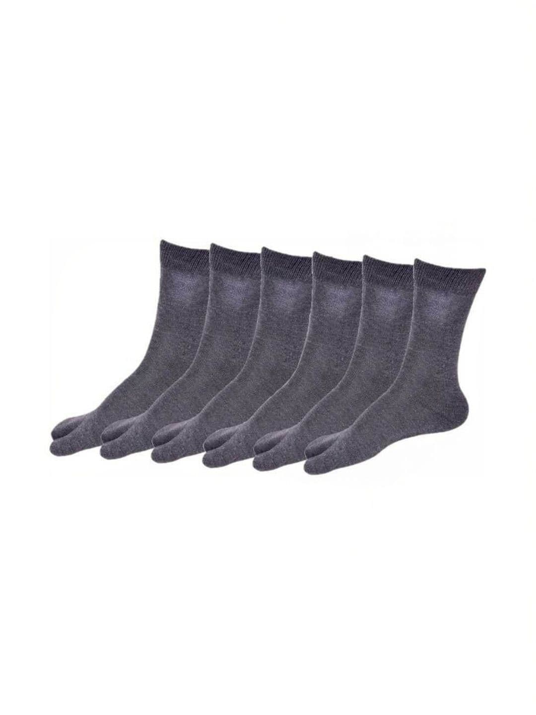 Akeeta Men Pack of 6 Assorted Calf Length Socks - view 1
