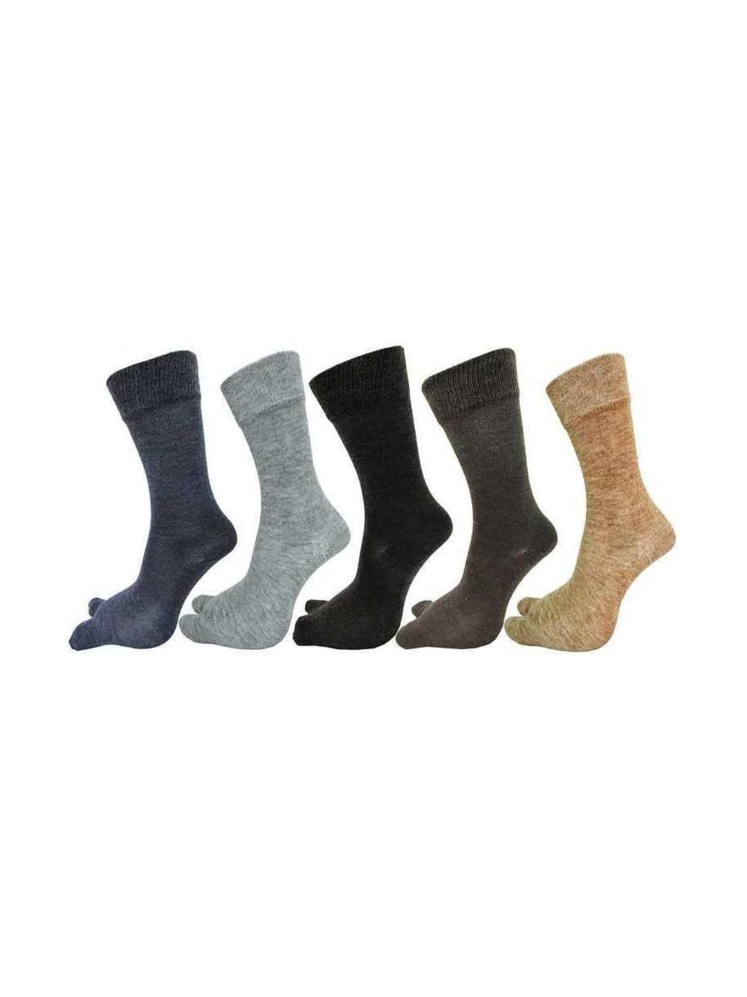 Akeeta Men Pack of 5 Assorted Calf Length Socks - view 1