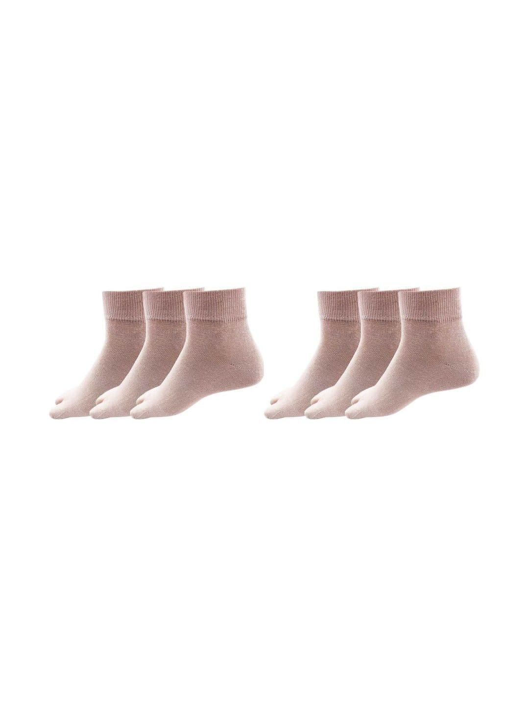 Akeeta Men Pack of 6 Cotton Assorted Ankle Length Socks - view 1