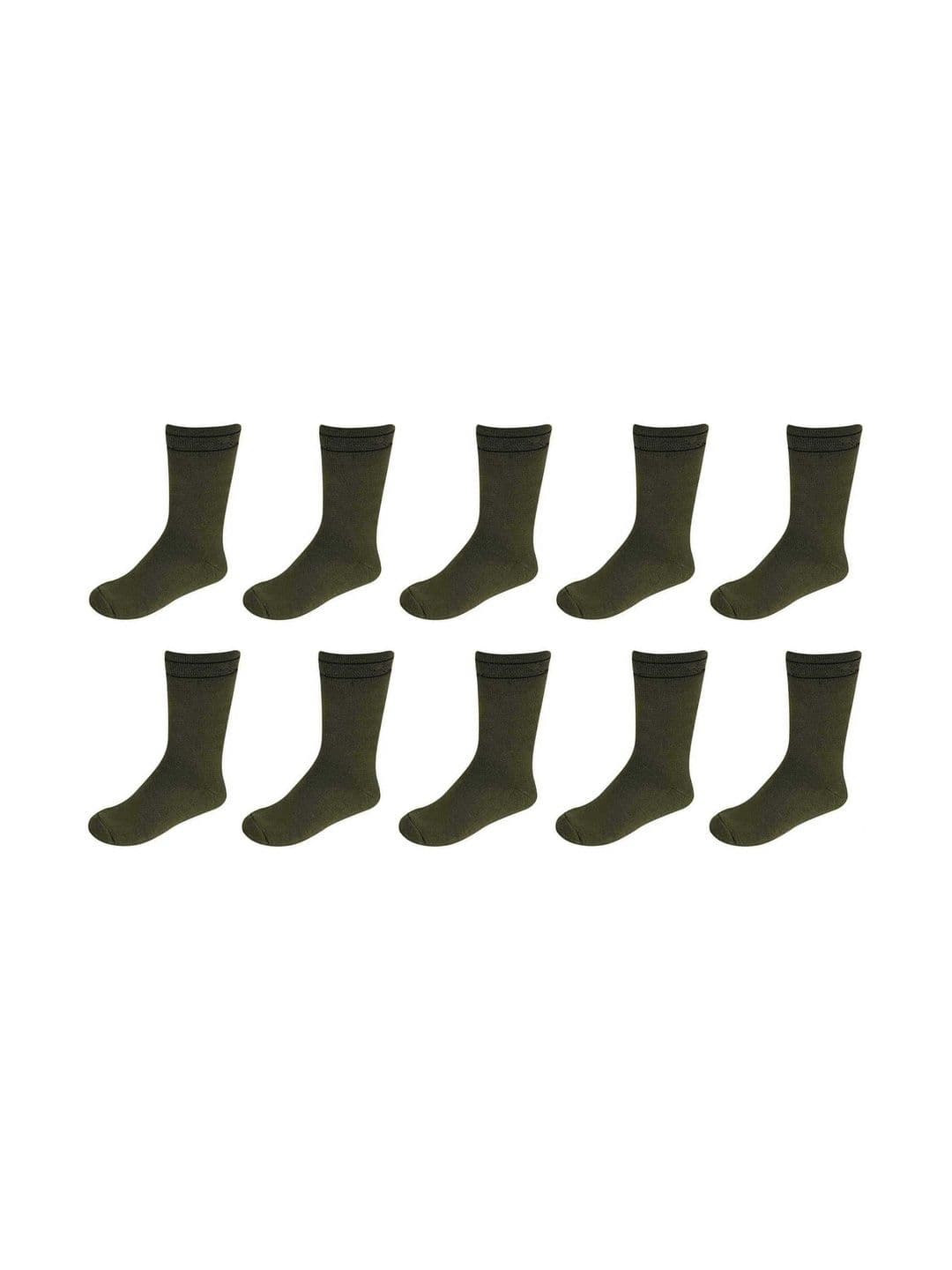 Akeeta Men Pack of 10 Cotton Assorted Calf Length Socks - view 1