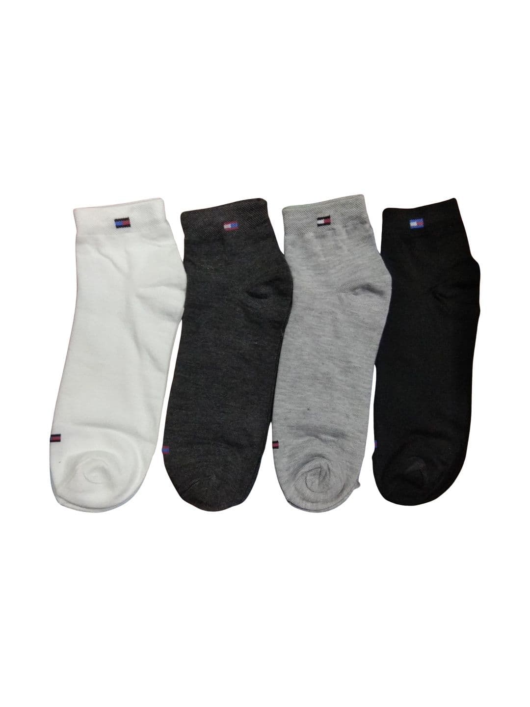 Akeeta Men Pack of 4 Cotton Assorted Ankle Length Socks - view 1