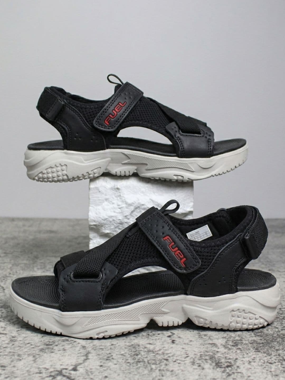 FUEL Textured Comfort Sandals - view 1