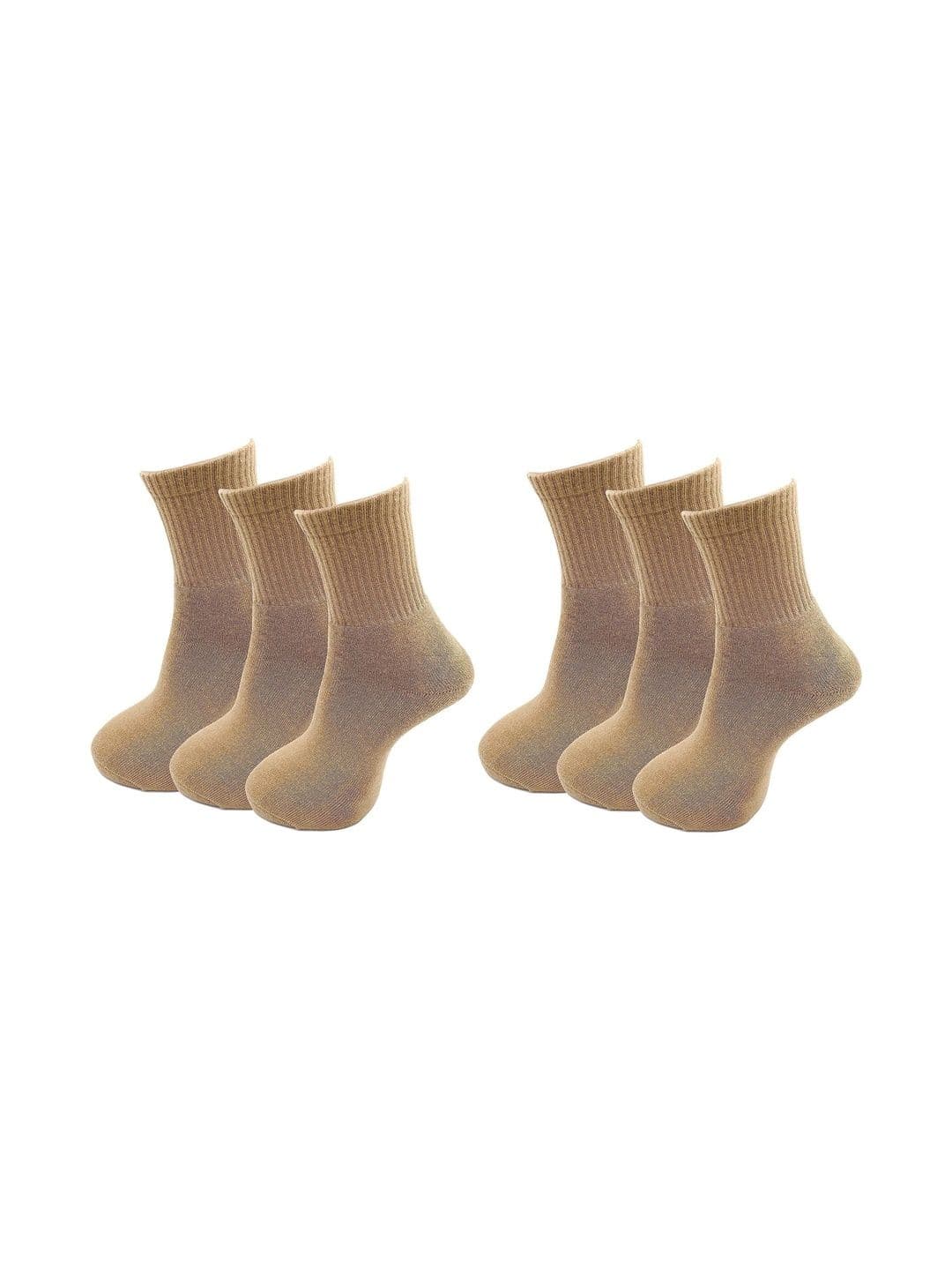 Akeeta Men Pack of 6 Cotton Assorted Above Ankle Socks - view 1