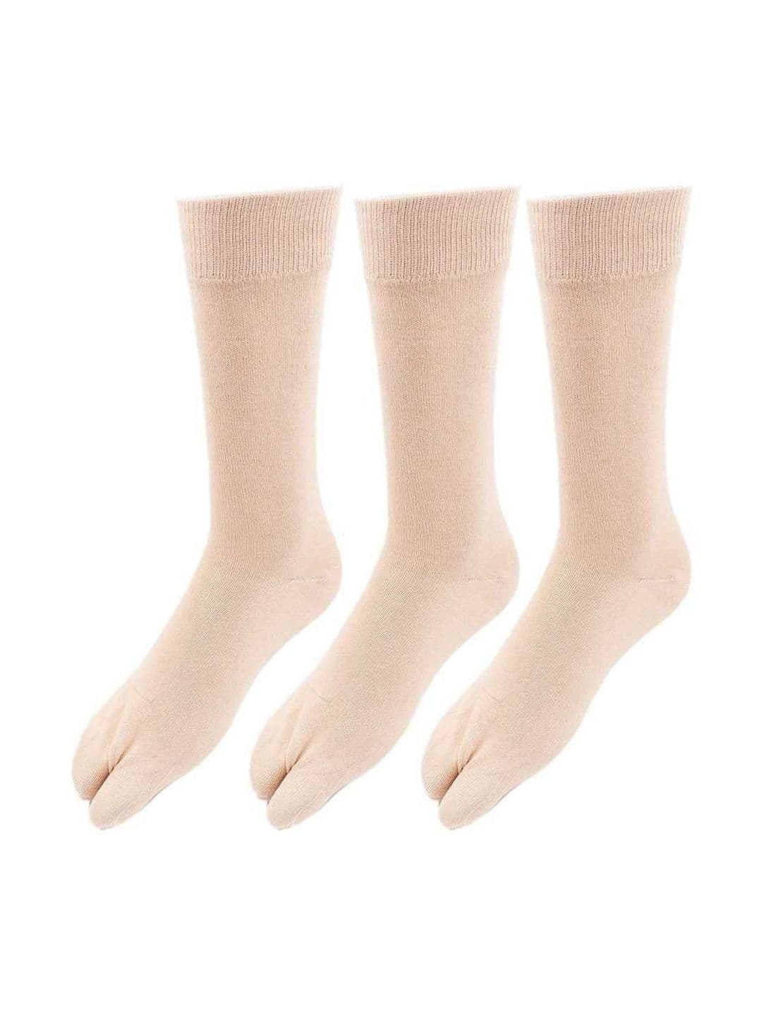 Akeeta Men Pack of 3 Cotton Assorted Calf Length Socks - view 1