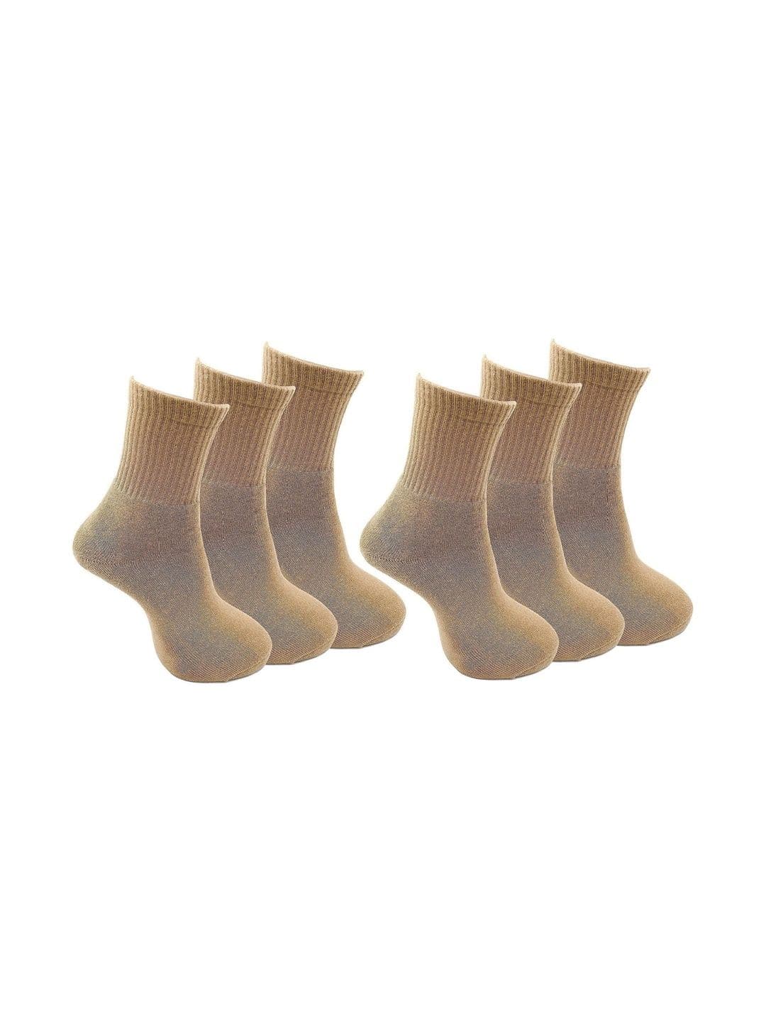 Akeeta Men Pack of 6 Cotton Assorted Ankle Length Socks - view 1