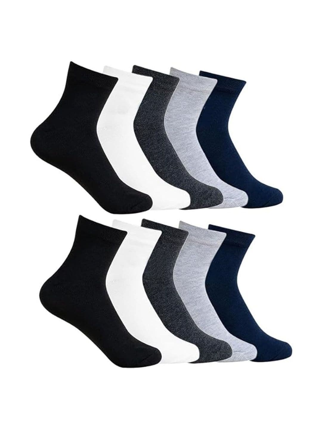 Akeeta Men Pack of 5 Cotton Assorted Ankle Length Socks - view 1