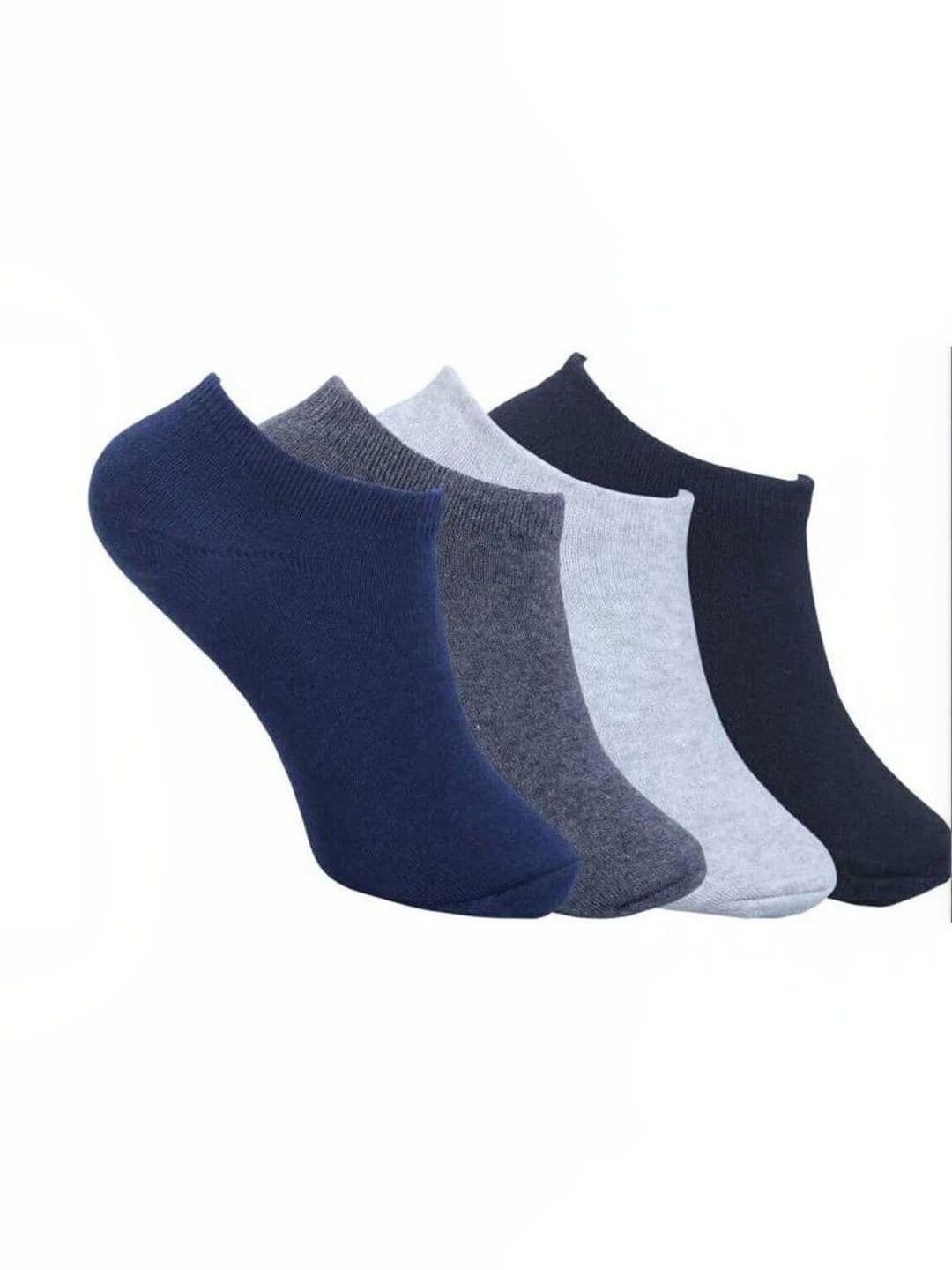 Akeeta Men Pack of 4 Cotton Assorted Shoe Liners Socks - view 1
