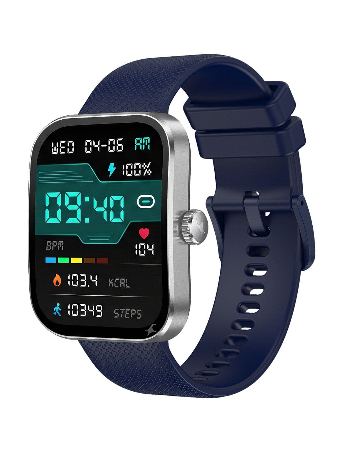 Fastrack Revoltt FS3 with 2.01 TFT Display, Rotary Crown, IP68 Smartwatch