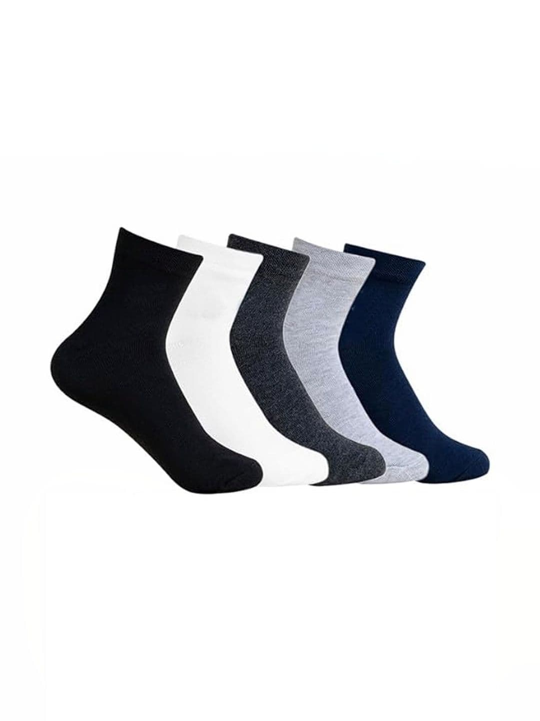 Akeeta Men Pack of 5 Cotton Assorted Ankle Length Socks - view 1