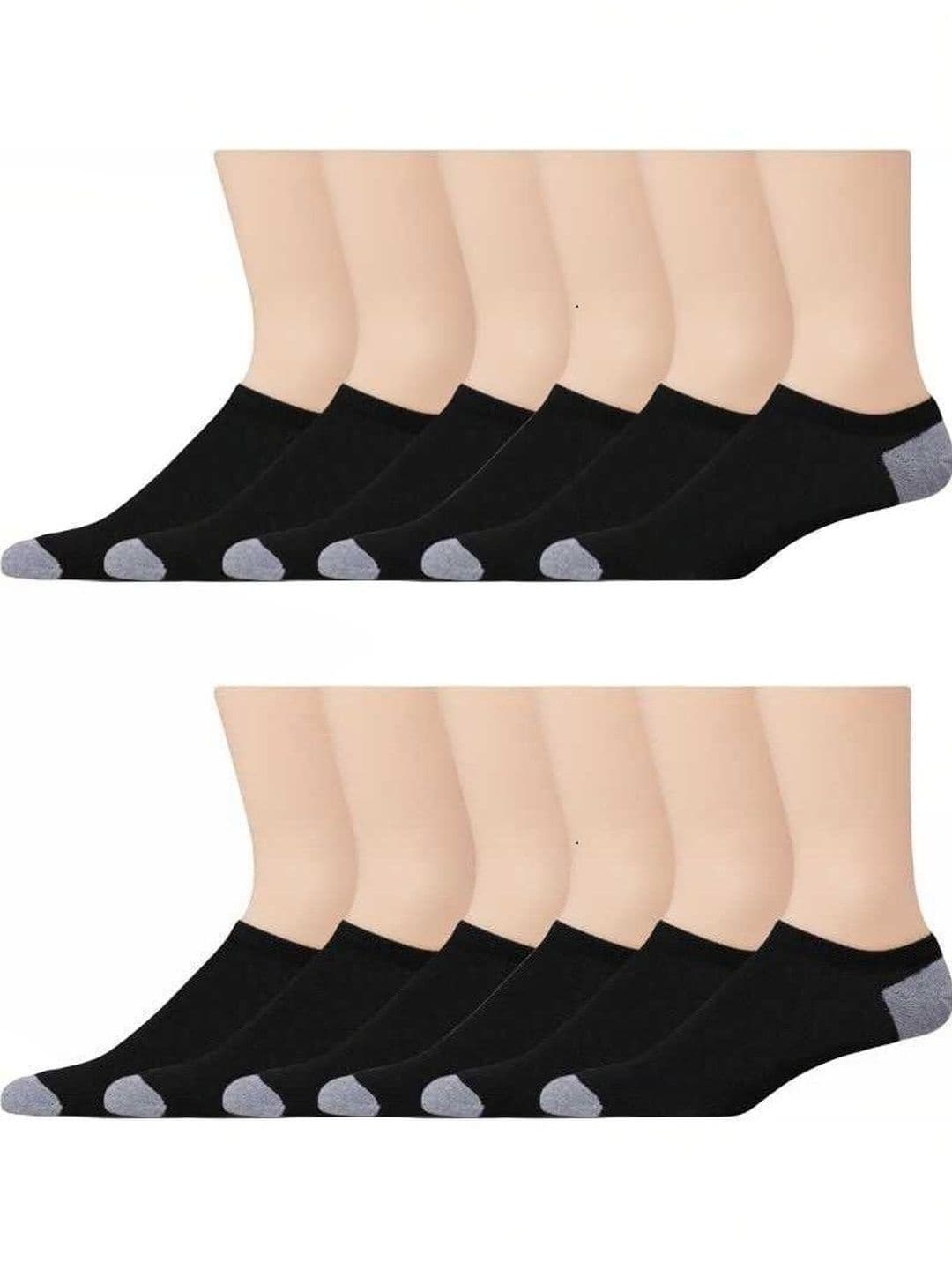 Akeeta Men Cotton Assorted Colourblocked Ankle Length Socks - view 1