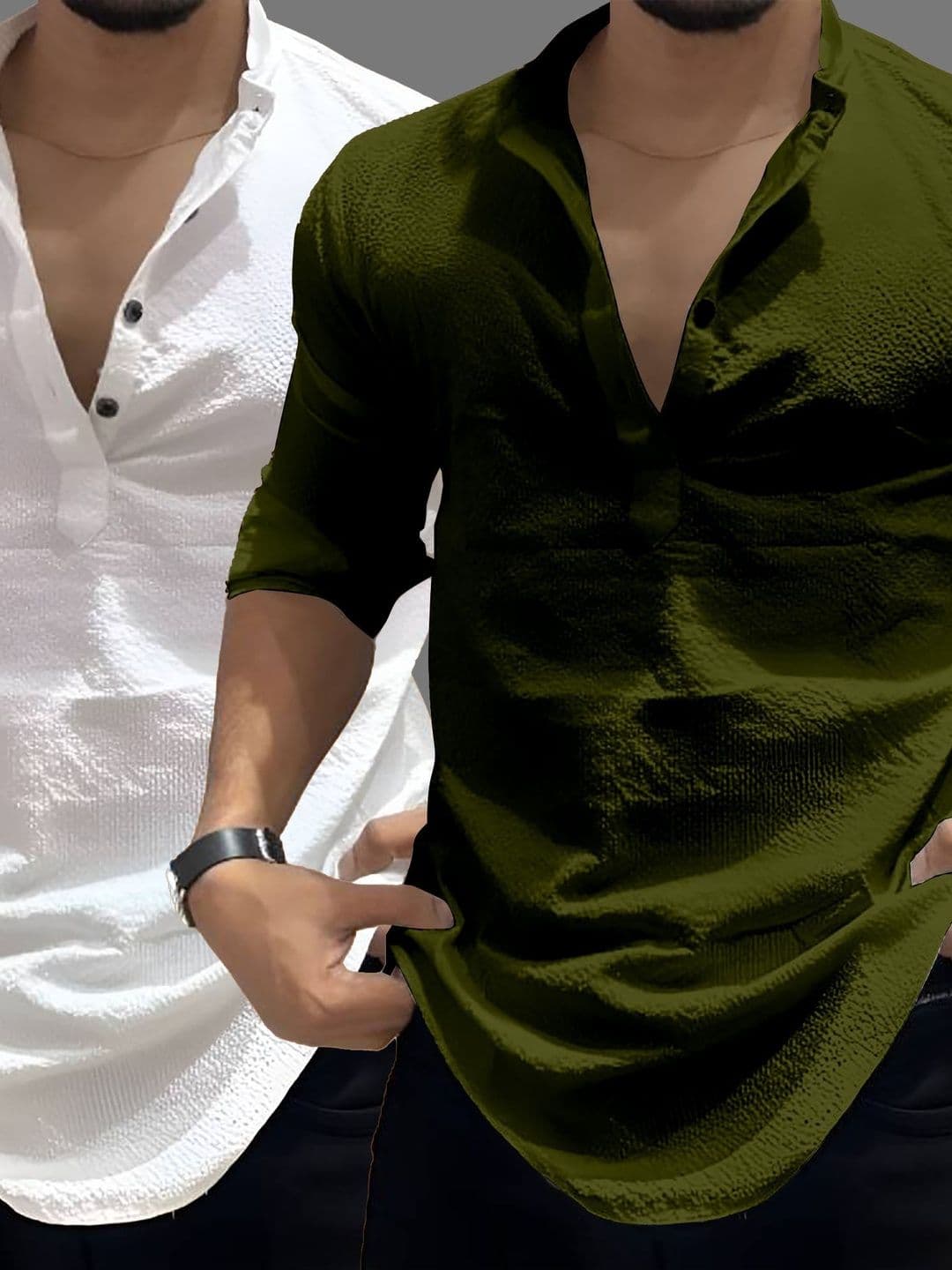 CHROVEL Men Classic Casual Shirt - view 1