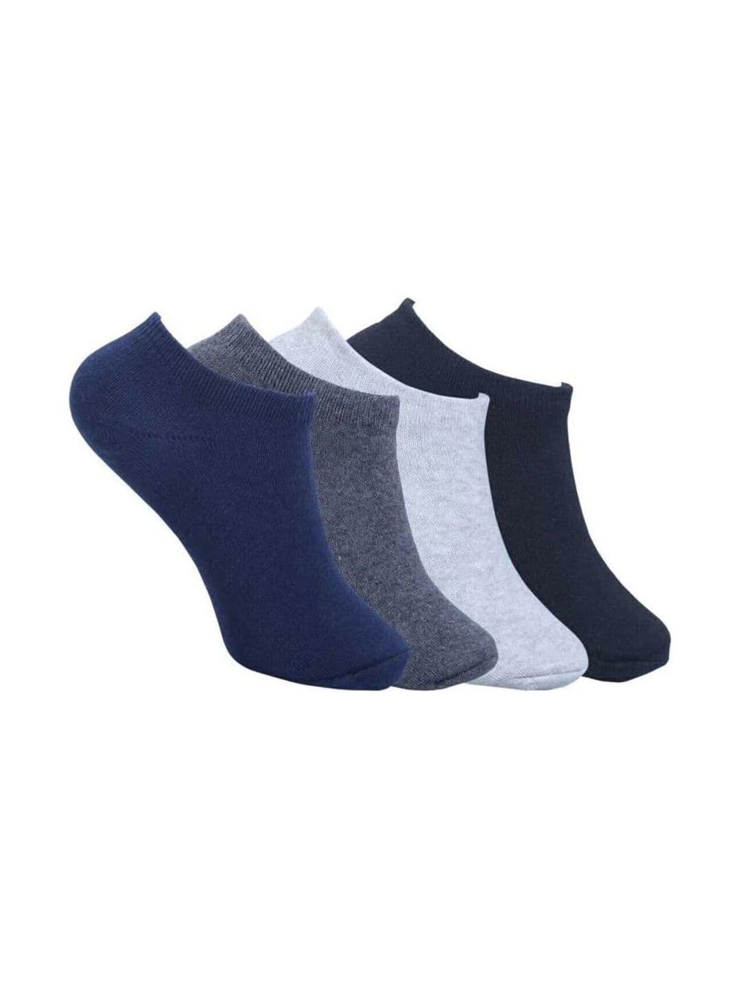Akeeta Men Pack of 4 Cotton Assorted Shoe Liners Socks - view 1