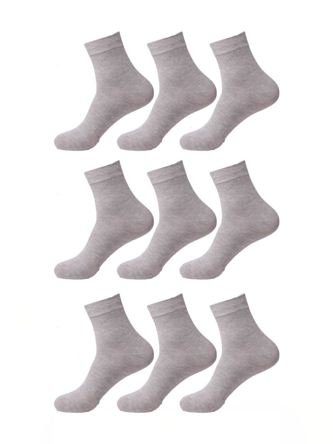 Akeeta Men Pack of 9 Cotton Assorted Ankle Length Socks - view 1