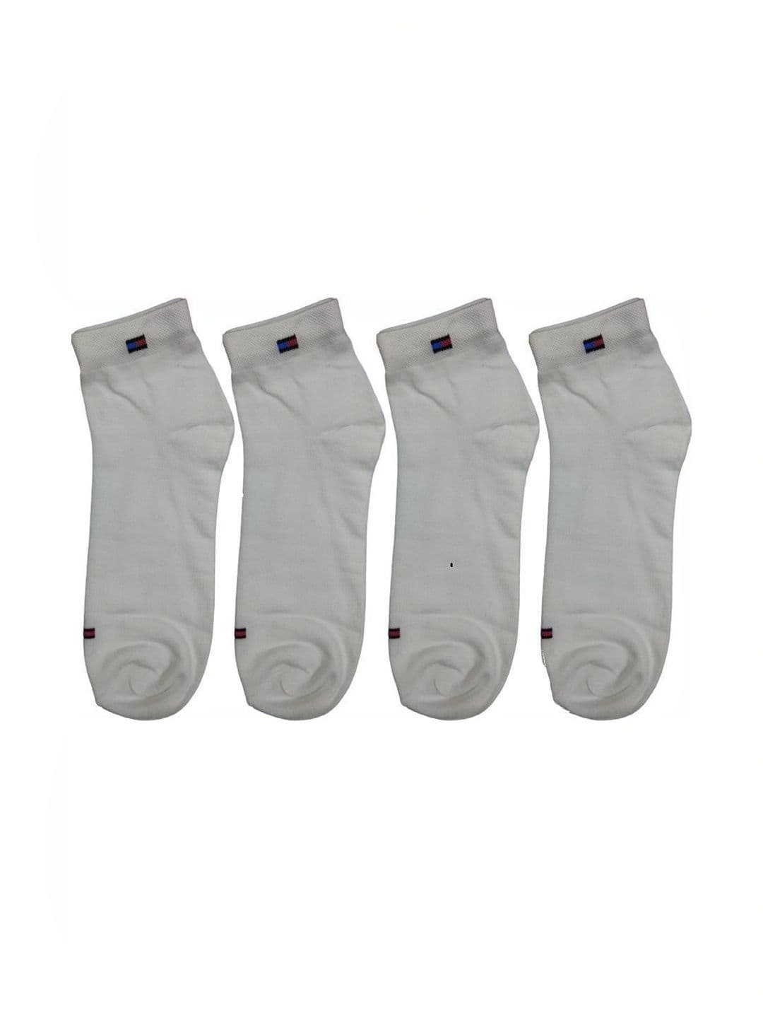 Akeeta Men Pack of 4 Cotton Assorted Colourblocked Ankle Length Socks - view 1