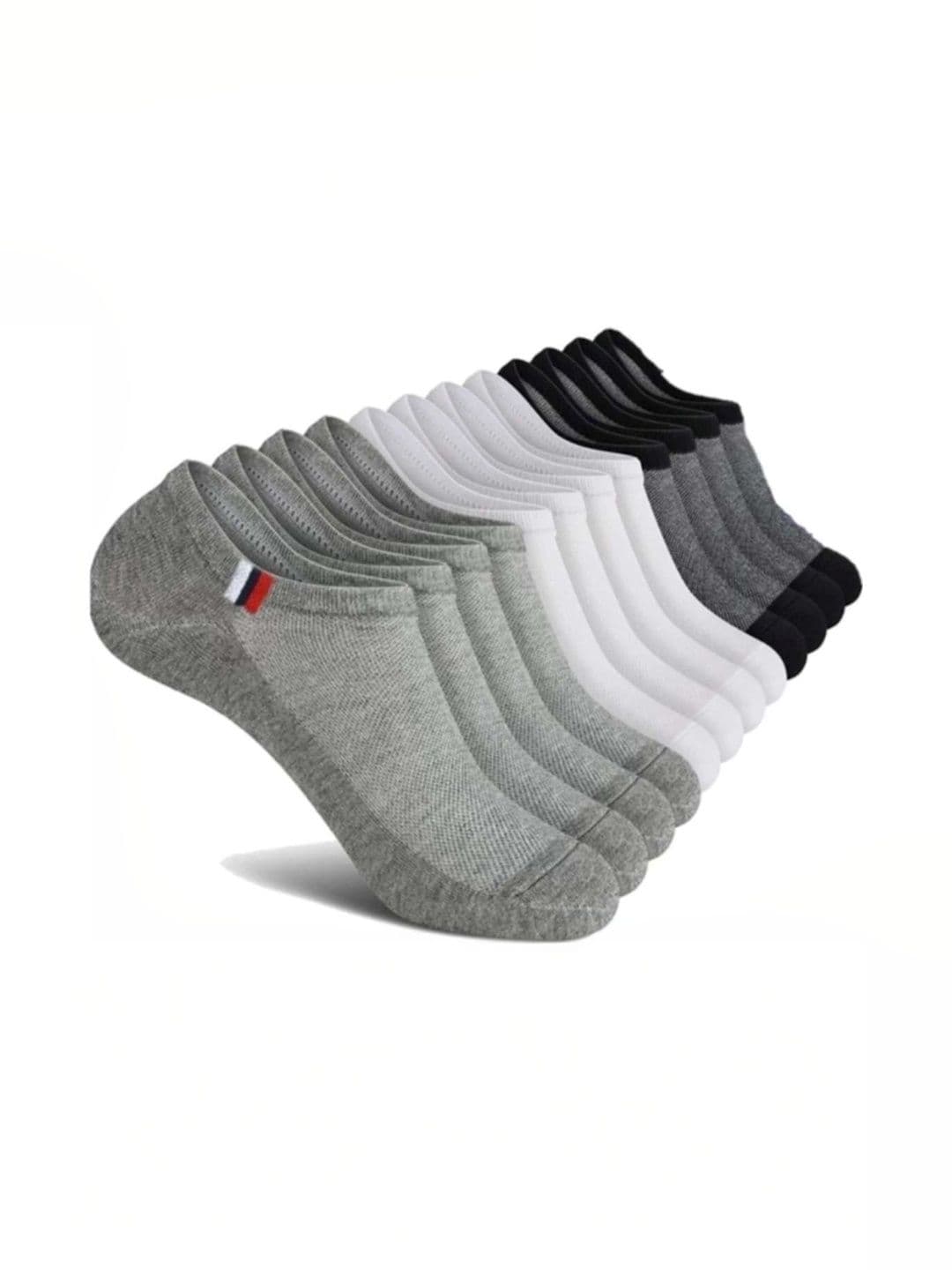 akeet trend Men Pack of 5 Cotton Assorted Shoe Liners Socks - view 1