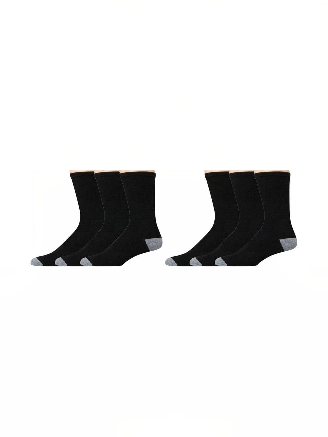 akeet trend Men Pack of 6 Cotton Assorted Colourblocked Calf Length Socks - view 1