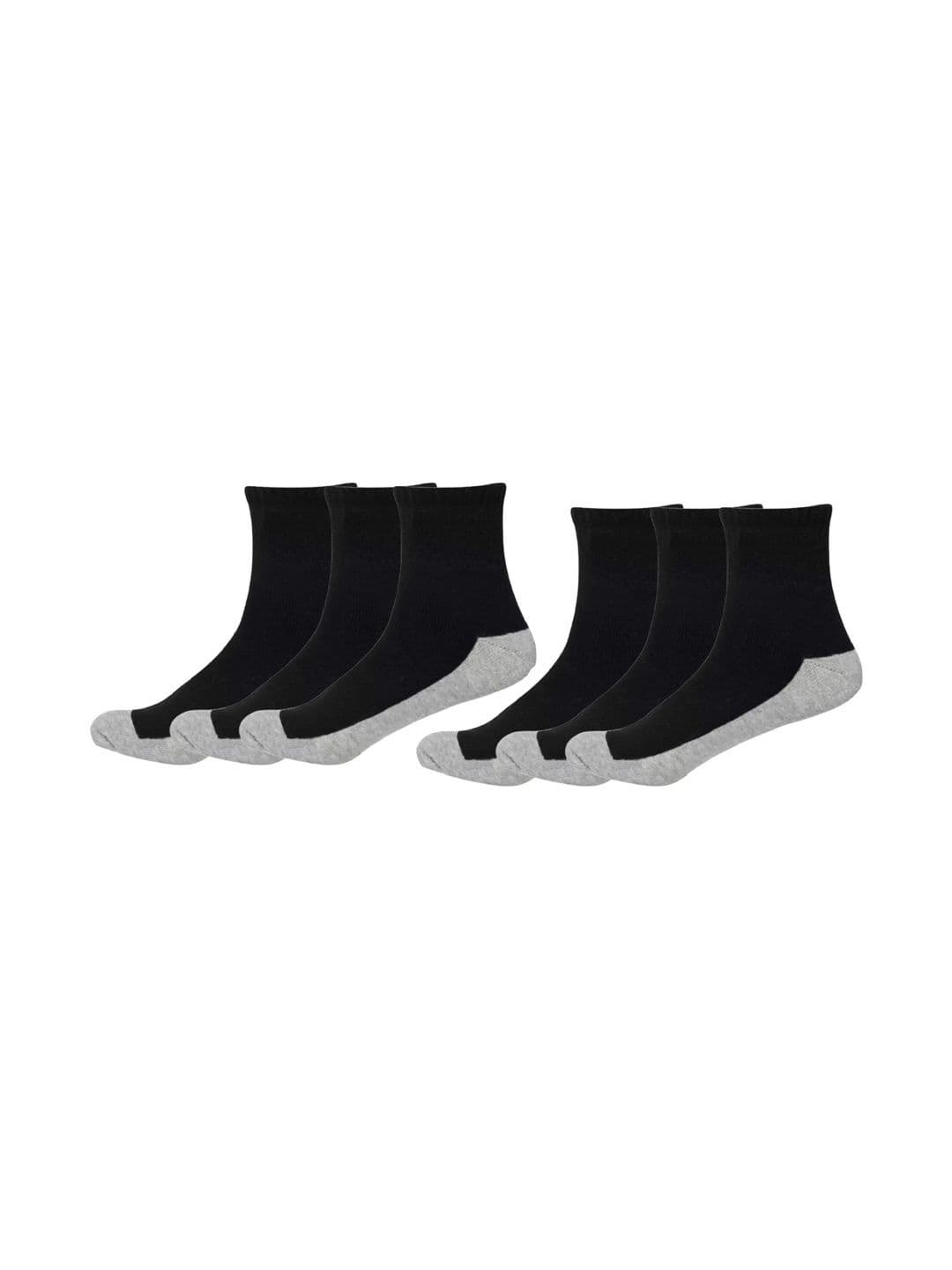 akeet trend Men Pack of 6 Cotton Assorted Colourblocked Ankle Length Socks - view 1