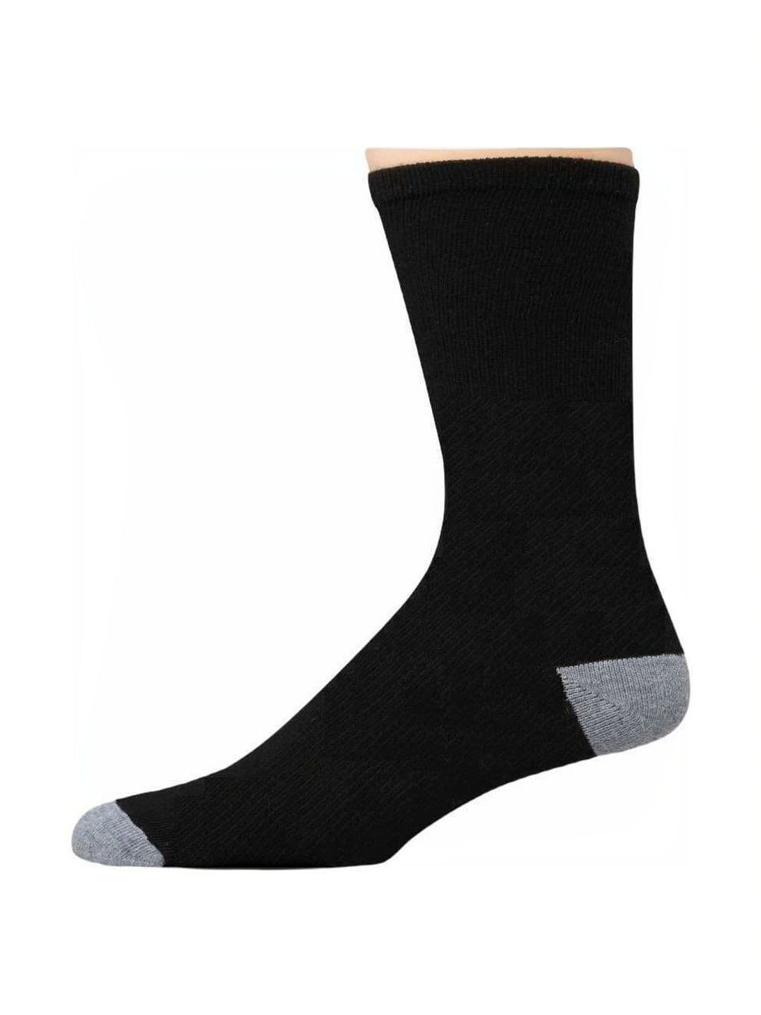 Akeeta Men Pack of 6 Cotton Assorted Calf Length Socks - view 1