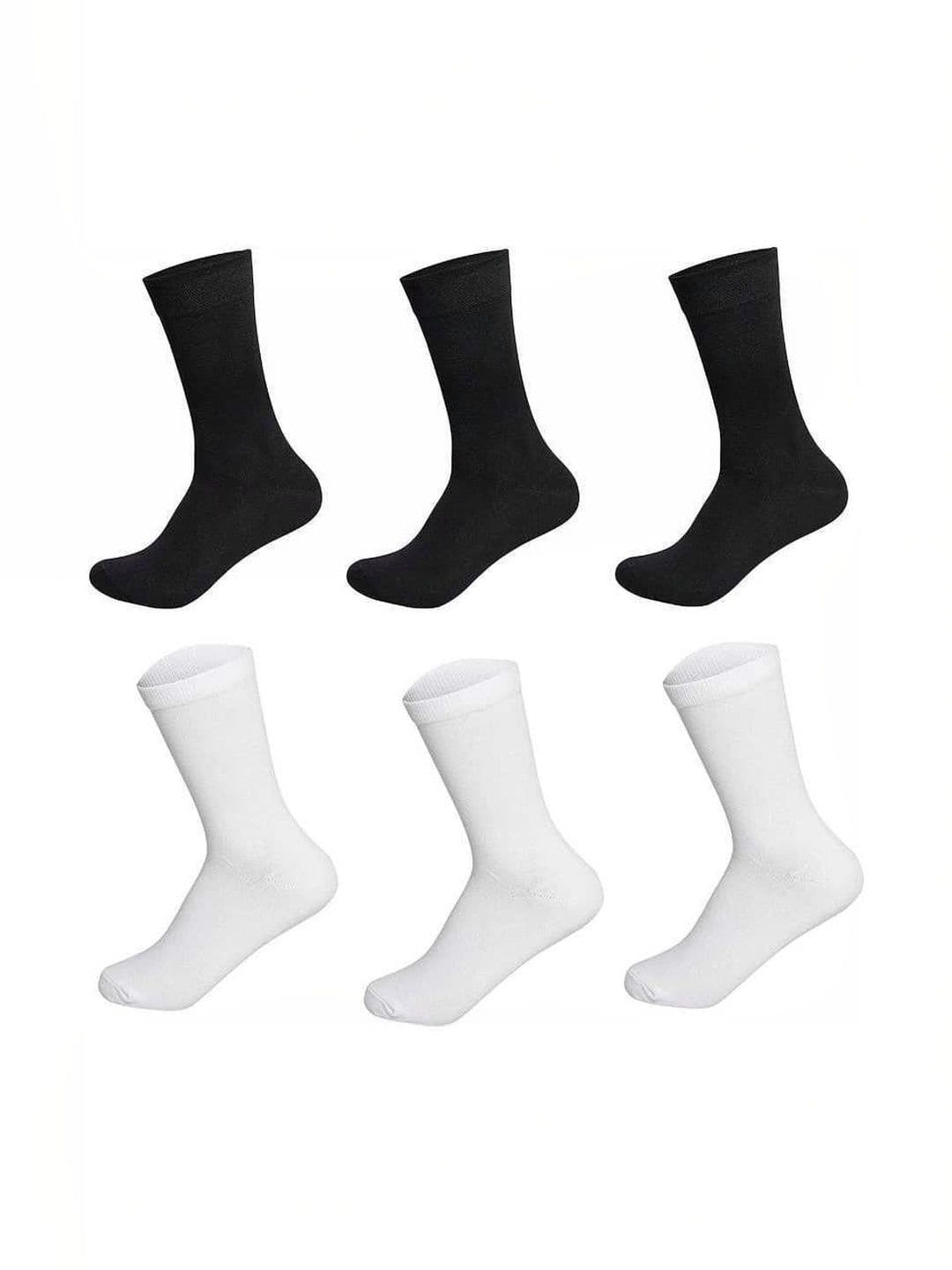 Akeeta Men Pack of 6 Cotton Assorted Calf Length Socks - view 1