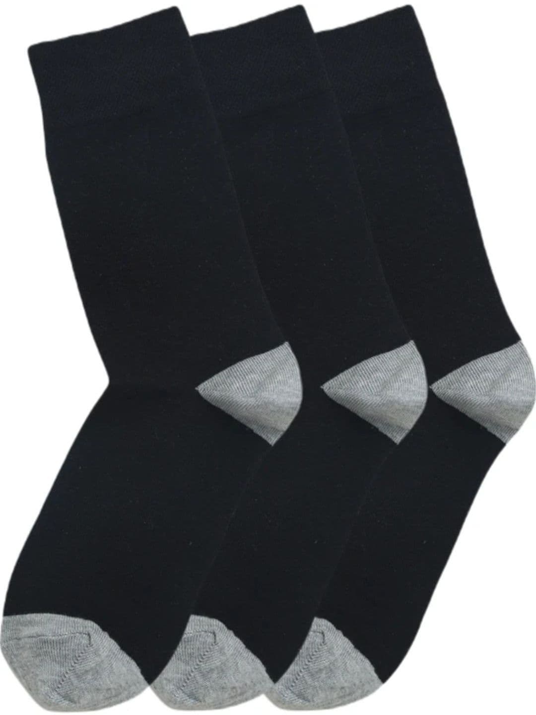 Akeeta Men Pack of 3 Cotton Assorted Colourblocked Calf Length Socks - view 1