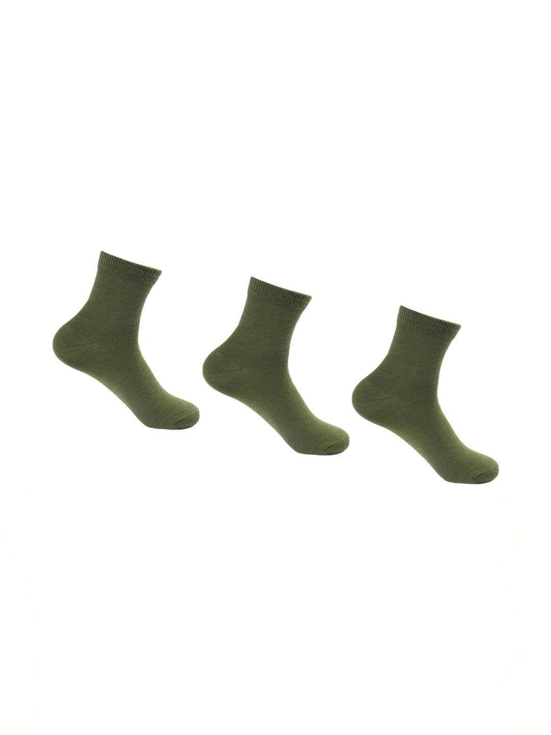 Akeeta Men Pack of 3 Cotton Assorted Above Ankle Socks - view 1